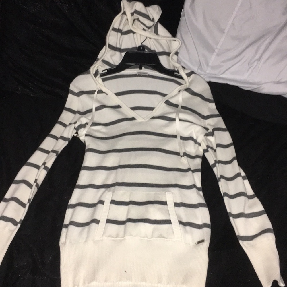 Striped hoodie
